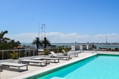 Gala Puerto equipado. Monoambiente + balcon. Zona Puerto