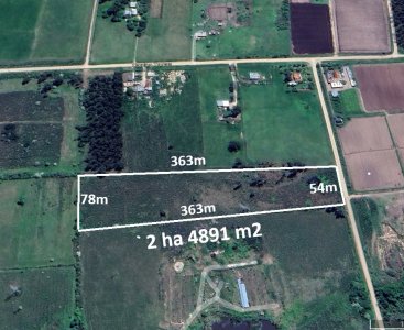 Campo en venta en Pando 2ha 