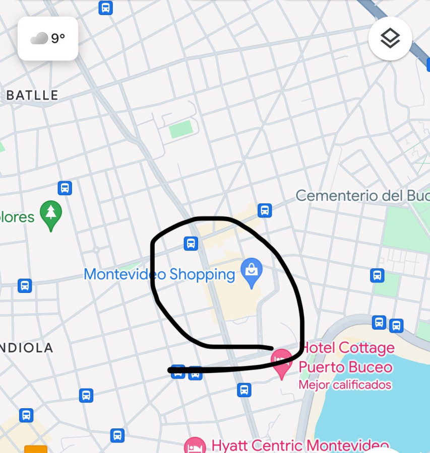 venta terreno en montevideo shopping pocitos sobre avenida