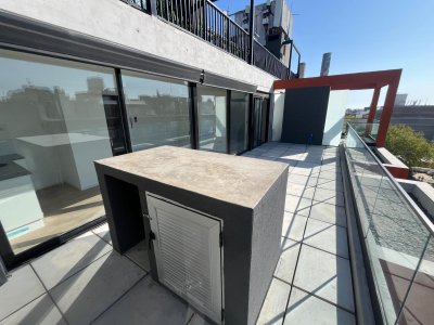 Venta Apartamento A Estrenar Centro 1 Dorm Terraza Parrilero