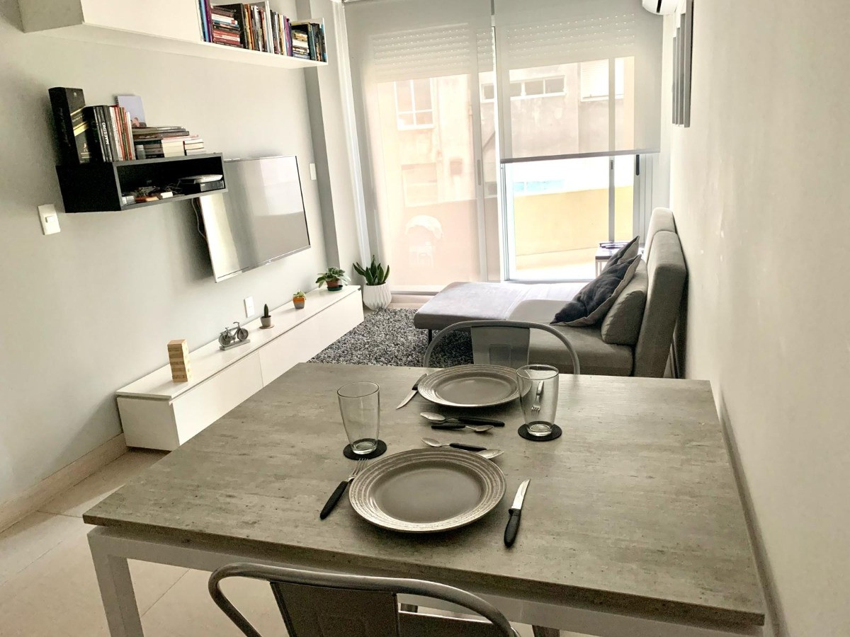 Hermoso Apartamento De 1 Dorm Amueblado En Pocitos