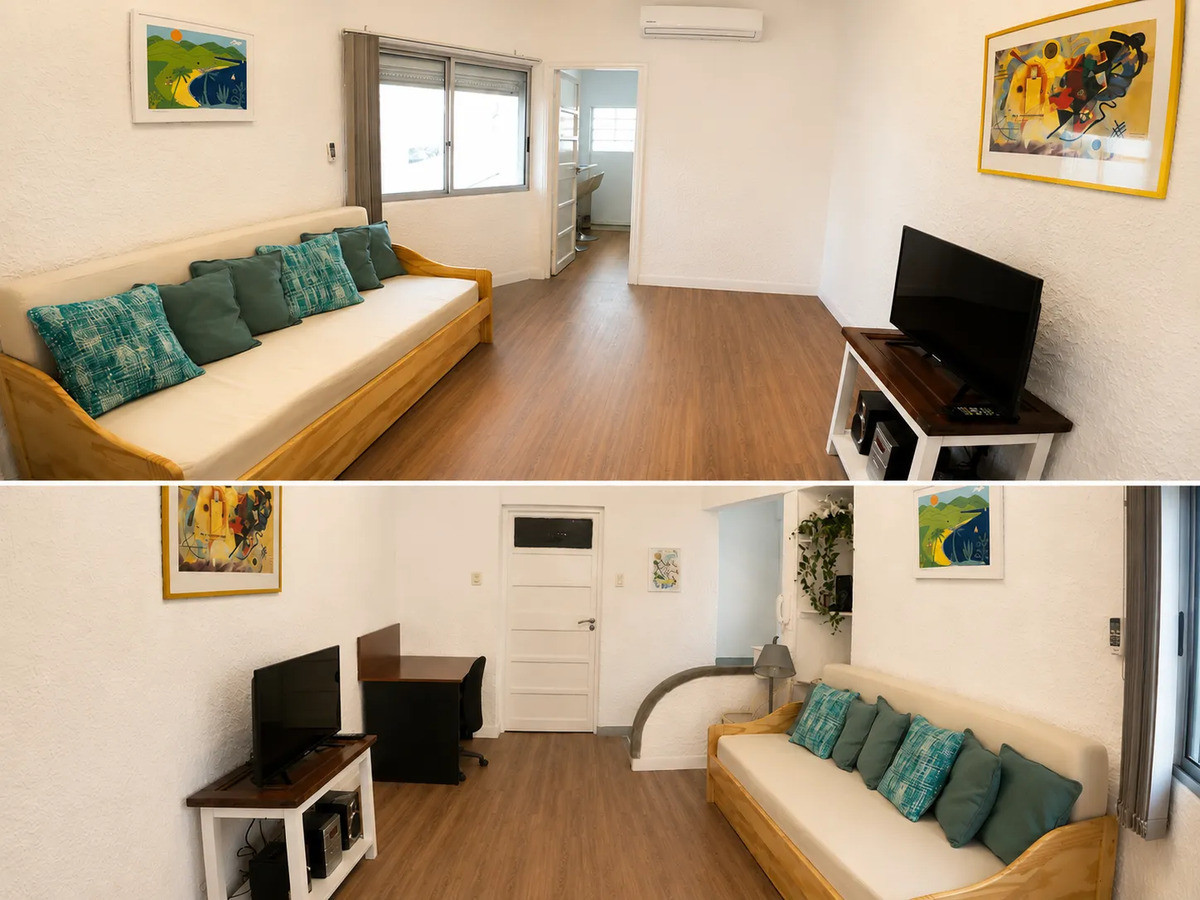 Alquiler Casa PH Amueblada 1 Dormitorio En La Blanqueada