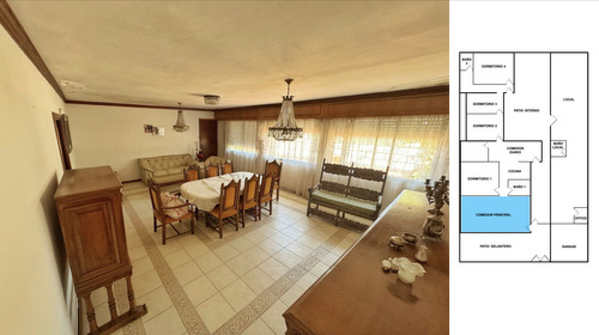 VENTA CASA EN MAROÑAS 4 DORMITORIOS 3 BAÑOS Y GARAJE PARA 2 AUTOS