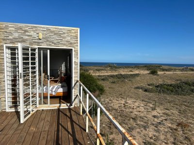 Casa container con títulos en Sauce de Portezuelo con vista al Mar. 2 dormitorios