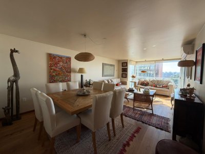 Alquiler apartamento 3 dormitorios y garage en Pocitos