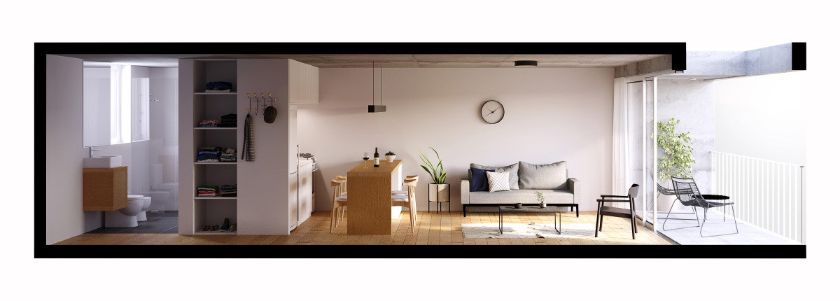 Venta monoambiente a estrenar en Cordón 