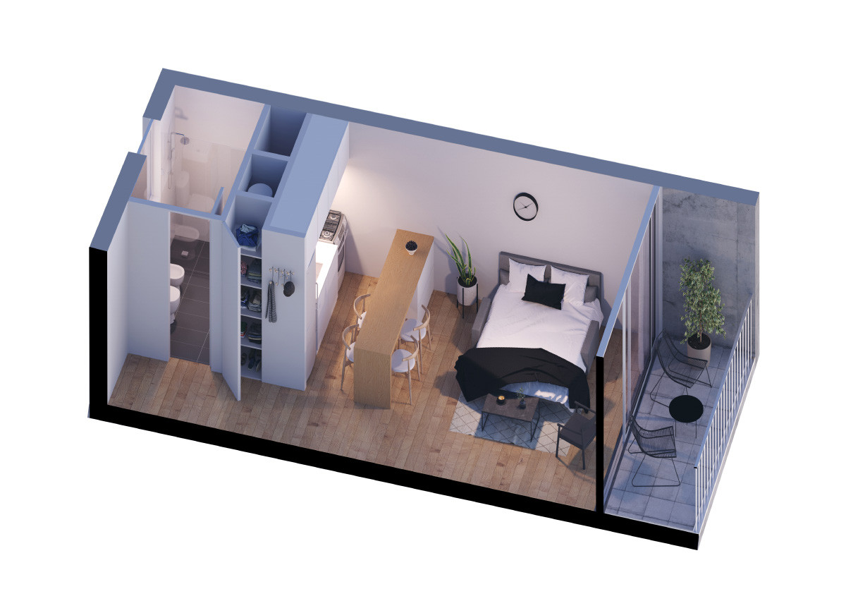 Apartamento en venta Cordón monoambiente