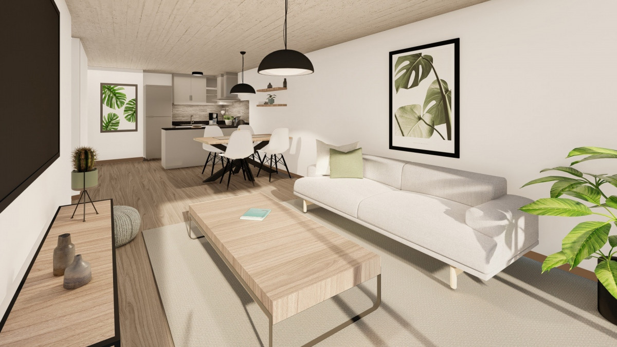 Venta apartamento 1 dormitorio a estrenar en Pocitos