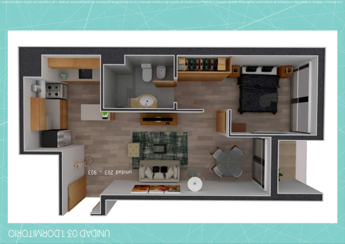 Venta apartamento 1 dormitorio a estrenar 