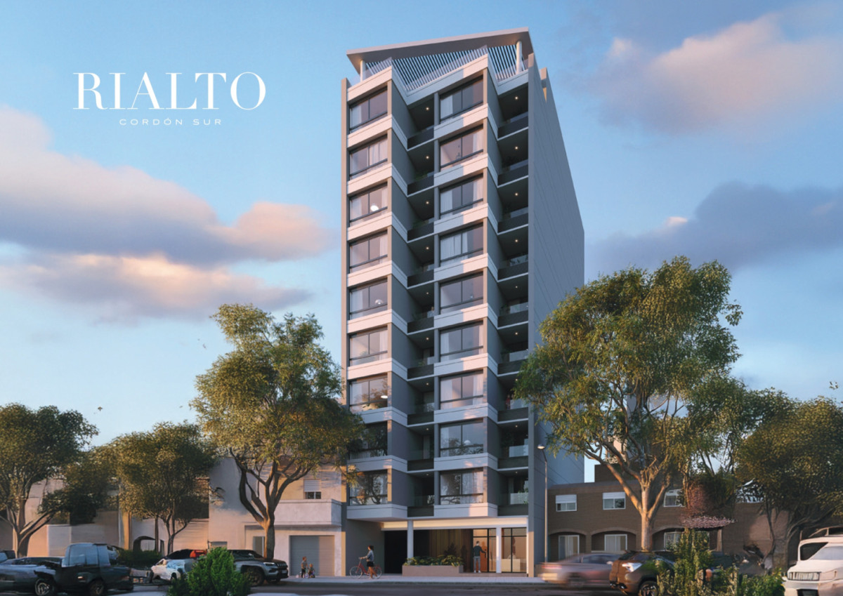 Venta apartamento 1 dormitorio unidad 704 y 804 en Cordón Sur, entrega en 2027