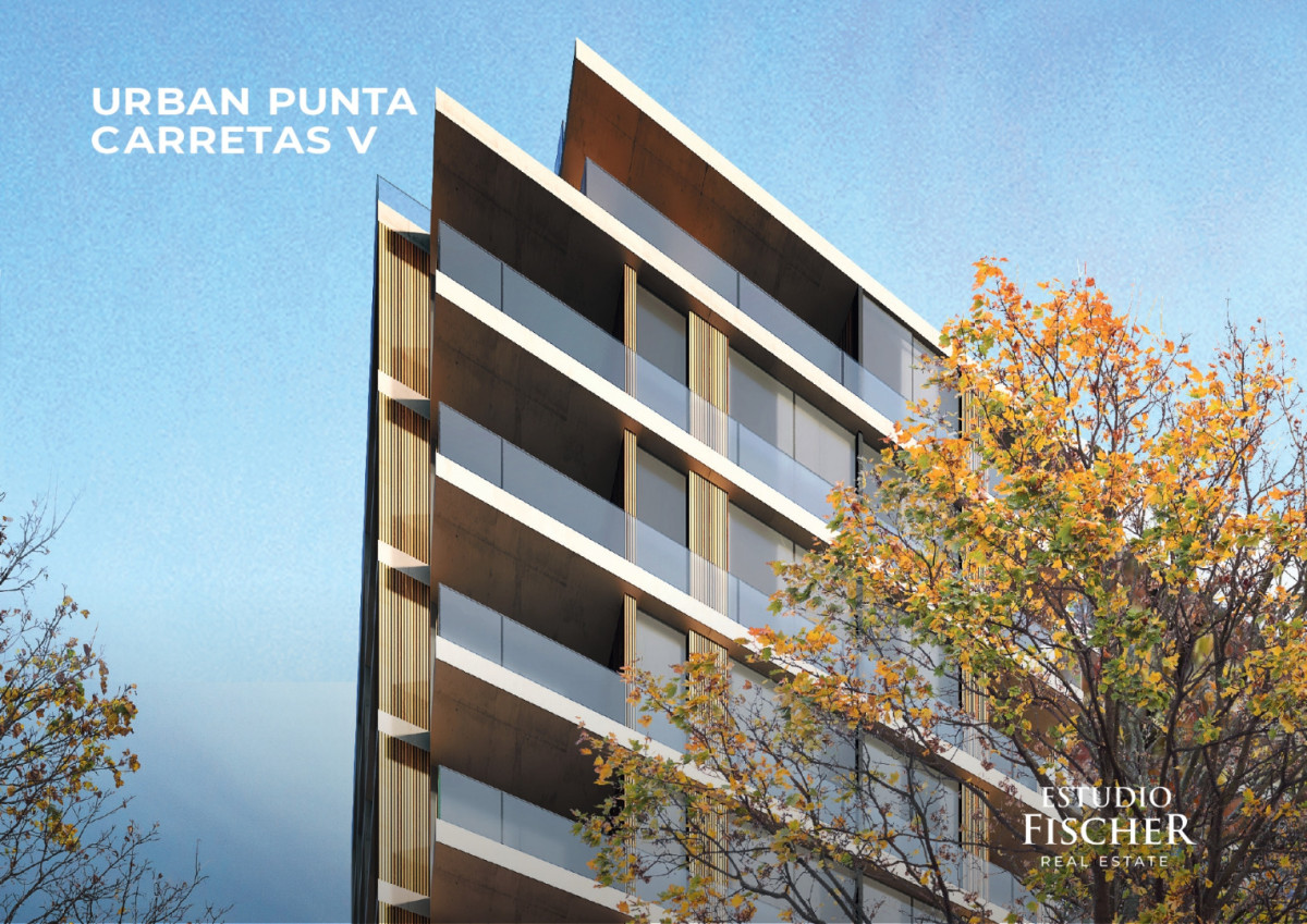 Venta apartamento de 1 dormitorio unidad 101 y 201 en construcción en Punta Carretas
