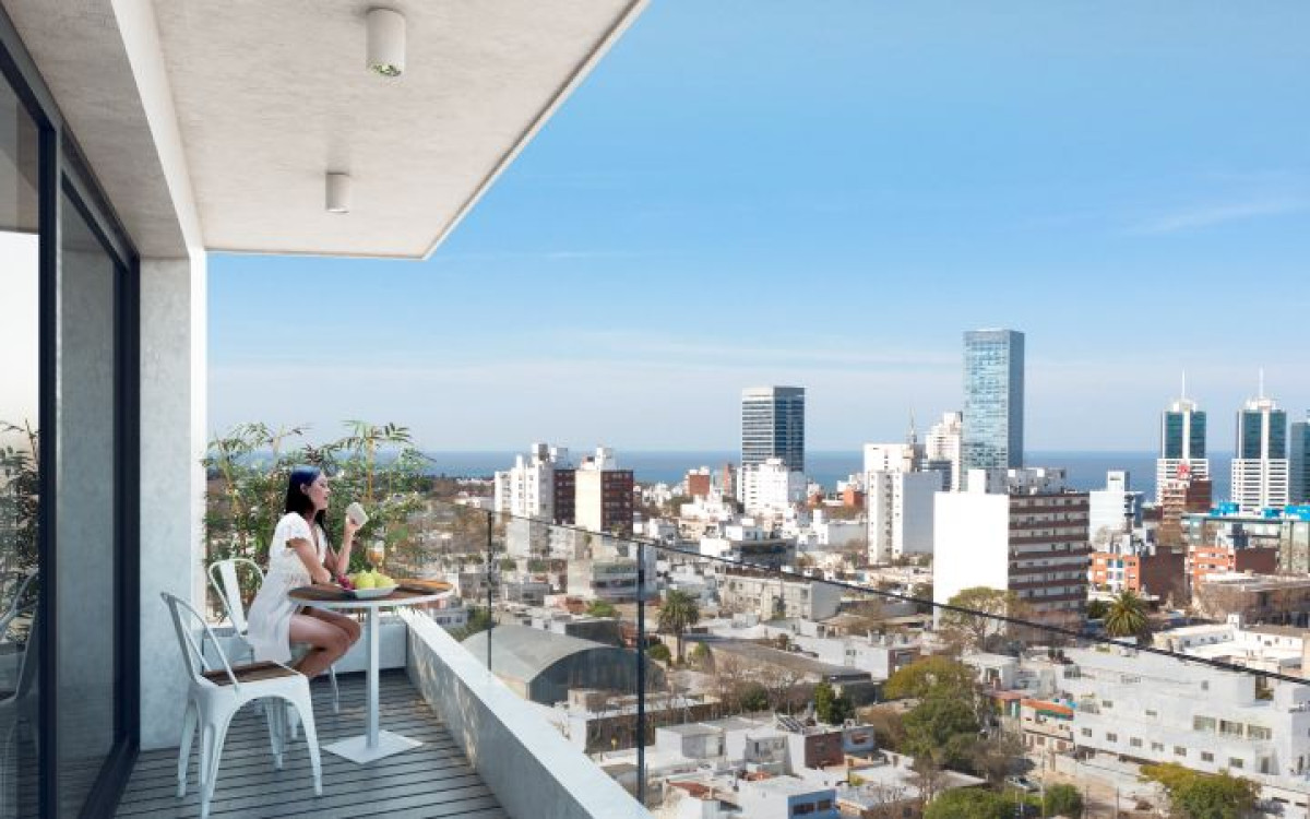 Venta monoambiente con garage a estrenar en Parque Battle