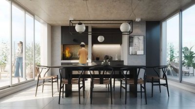 Venta Apartamento 2 Dormitorios con garage a estrenar Tres Cruces Montevideo