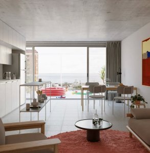 Venta Apartamento 1 dormitorio en construcción Barrio Sur Montevideo