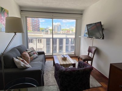  Apartamento en Alquiler de 1 dormitorio en Punta Carretas, Montevideo
