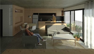 Venta Monoambiente Con Patio En El Cordón! Edificio Bluzz! Gran Oportunidad! 