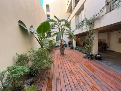 Alquiler Dúplex 1 Dormitorio + Escritorio con Terraza y Garaje - Muy Luminoso Ciudad Vieja Montevideo
