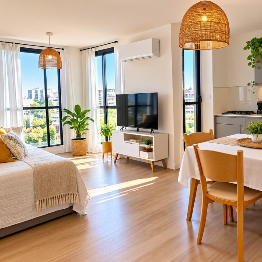 Alquiler Apartamento 2 Dormitorios. Tres Cruces, Montevideo