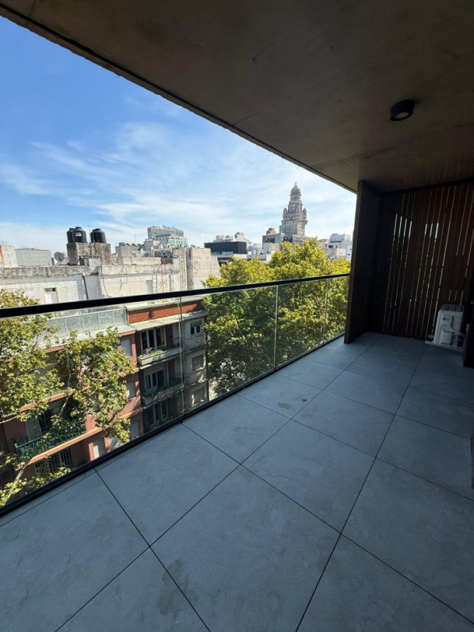 Alquiler Apartamento 1 Dormitorio y medio a estrenar semi equipado Centro Sur Montevideo