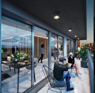 Venta Apartamento 1 o2 Dormitorios a Estrenar con Terraza Tres Cruces 
