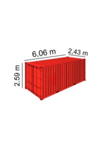 VENDO CONTAINER MARITIMO 20 PIES.