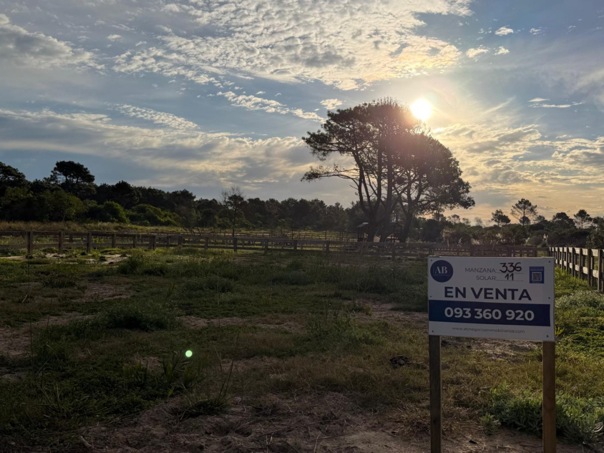 Venta Solar 11 Manzana 336-Distrito Plaza-Punta del Diablo
