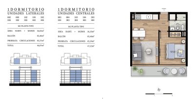 Apartamento 1 dormitorio a 250 mts de playa mansa