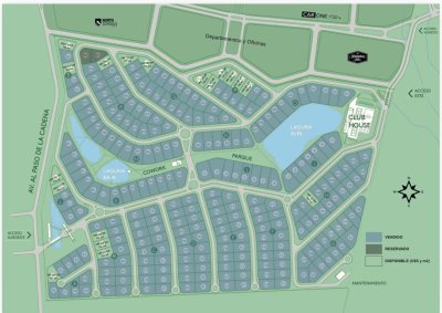 Lotes en importante Barrio privado