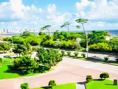 ALQUILER DE APARTAMENTO FRENTE AL MAR DE 2 DORMITORIOS EN MANSA 