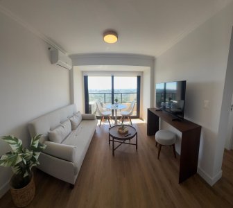 Alquiler Invernal - Apartamento 1 Dormitorio en Torre Premium  Roosevelt Mansa