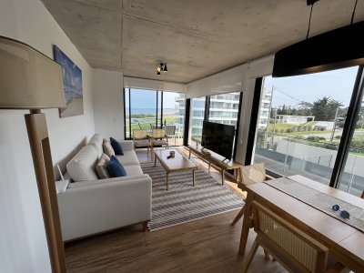 Alquilo  excelente apto a estrenar temporada 2 dormitorios frente al mar