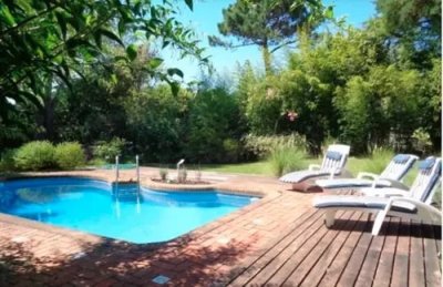 Alquiler de Temporada Casa 4D y dep huéspedes con Piscina climatizada Rincón del Indio  