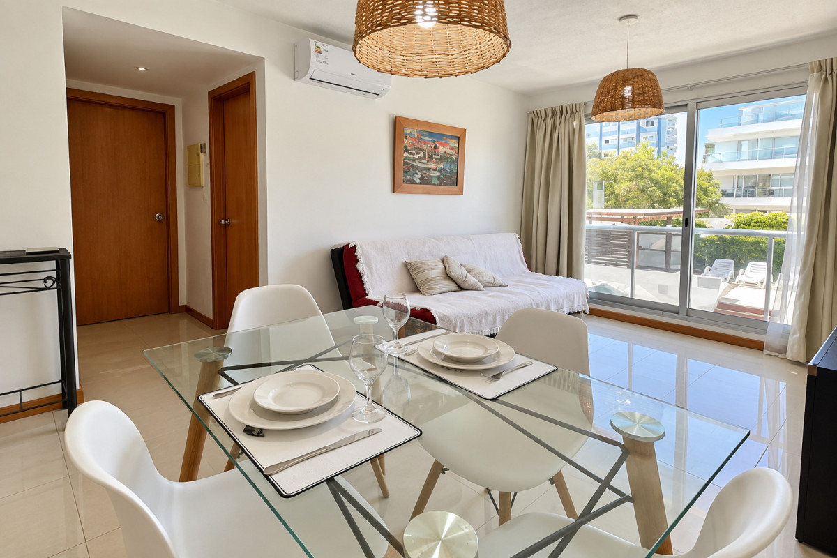 Apartamento en alquiler por temporada, 1 dormitorio, Punta del Este