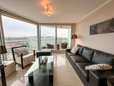 VENTA OPORTUNIDAD PISO MEDIO ALTO 3 DORMITORIOS SUITES OCEAN DRIVE PUNTA DEL ESTE