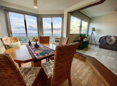 VENTA ESPECTACULAR PLANTA APARTAMENTO 3 DORMITORIOS Y SERVICIO PUNTA DEL ESTE ROOSEVELT