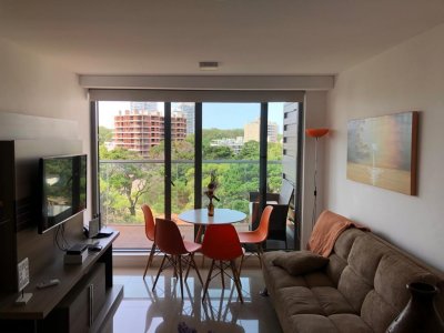 Alquiler invernal apartamento 1 dormitorio en Chronos playa Brava Punta del Este