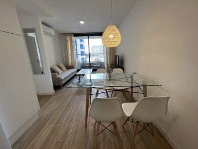 Venta apartamento 2 dormitorios ideal renta en edificio moderno con servicios Aidy grill Punta del Este