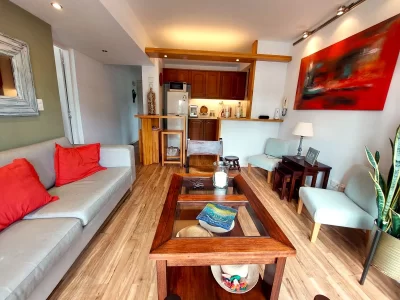Apartamento de un dormitorio con parrillero propio en Brava