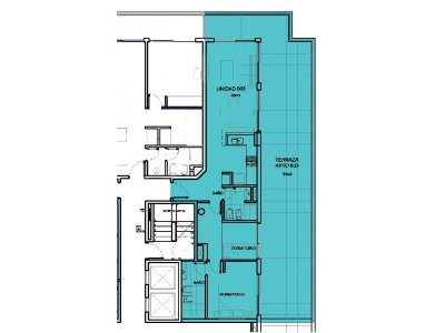 Apartamento en Roosevelt, 2 dormitorios *