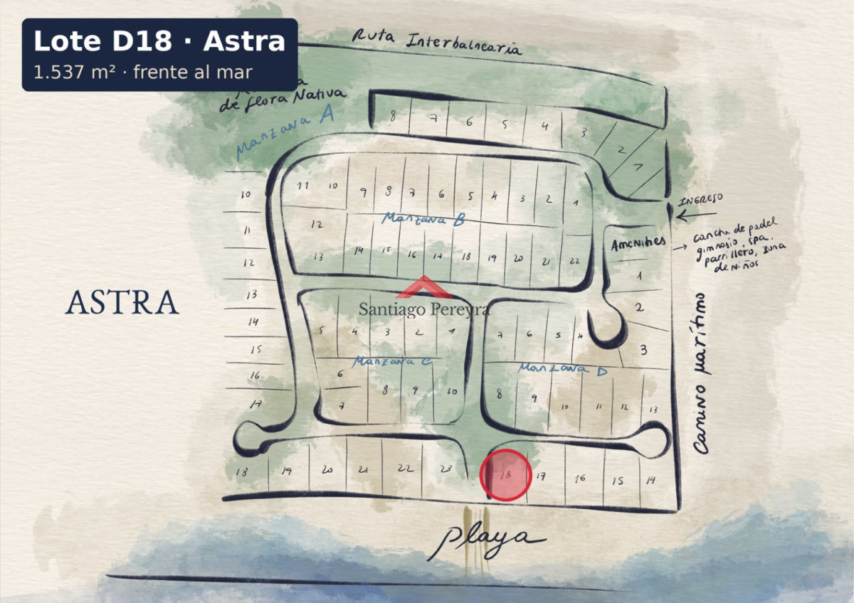 Terreno en Punta Ballena