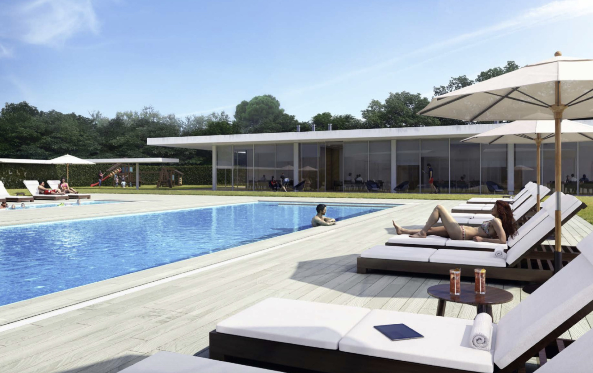 Fachada de la Torre Le Parc III — Playa Brava, Punta del Este