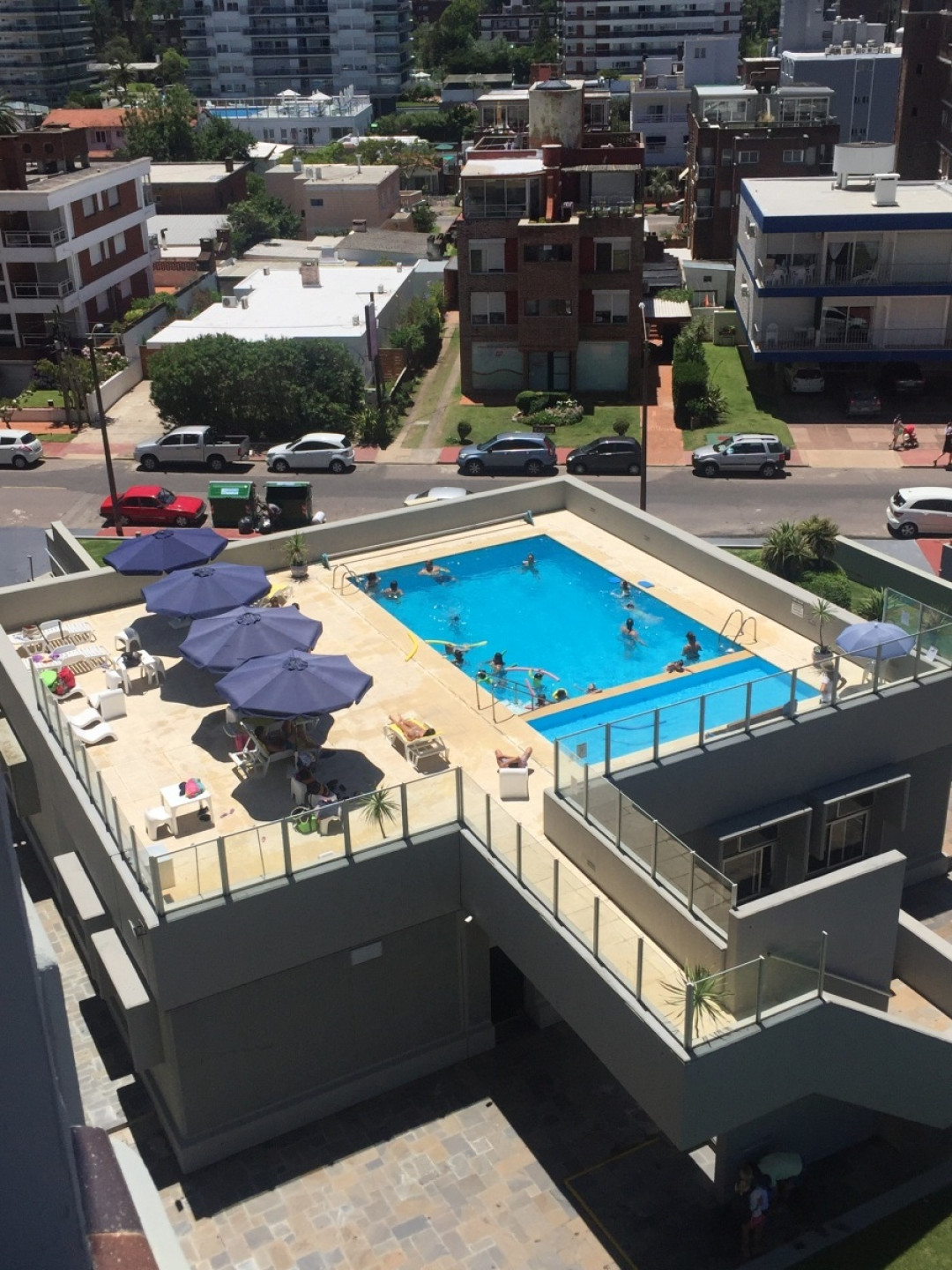 Fachada de Edificio Torres del Plata I - III — Playa Brava