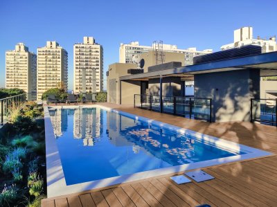 ALQUILER - APARTAMENTO AMOBLADO - AMPLIO PATIO - POCITOS