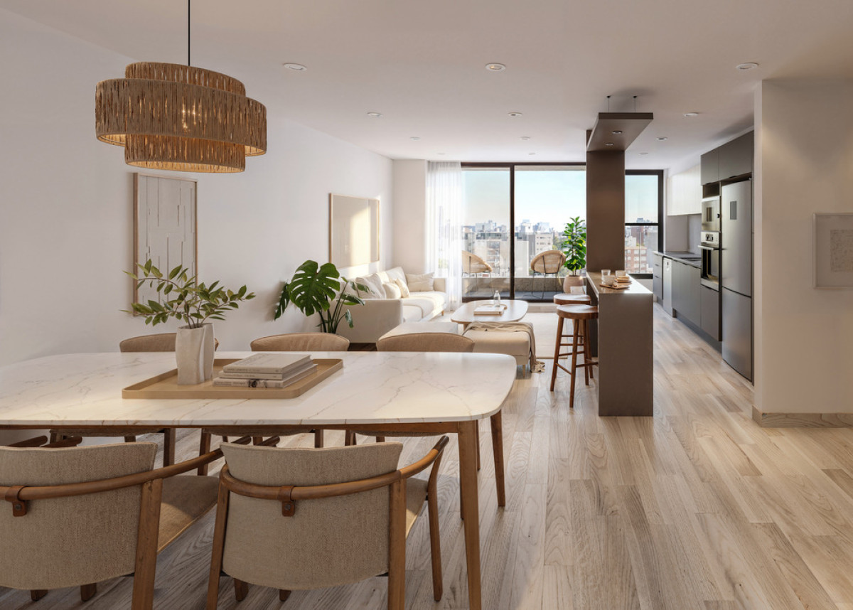  Apartamento de 1 Dormitorio en Punta Carretas