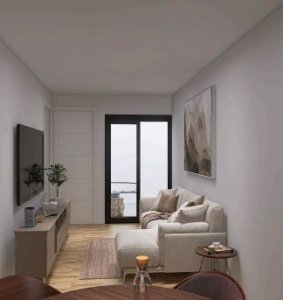 VENTA APARTAMENTO DE 1 DORMITORIO CON PATIO EN BARRIO SUR