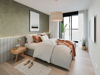 VENTA APARTAMENTO A ESTRENAR 1 DORMITORIO CON TERRAZA 