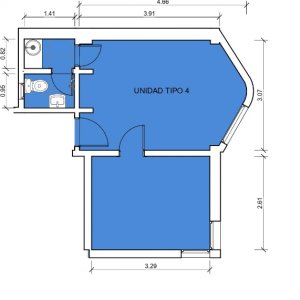 Ideal inversion apartamento de un dormitorio listo para ocupar.