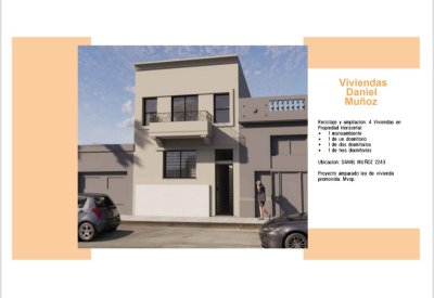 VENTA APARTAMENTO 1 DORMITORIO CON TERRAZA EN TRES CRUCES