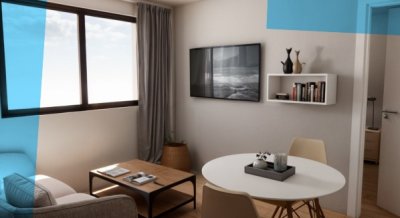 VENTA APARTAMENTO A ESTRENAR 1 DORMITORIO CON TERRAZA BALCON EN CORDON