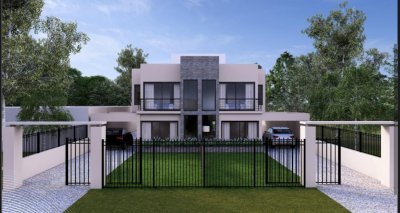 Venta , Estrena Casa de 3 Dormitorios , 2 Baños , Jardin, Fondo con parrillero